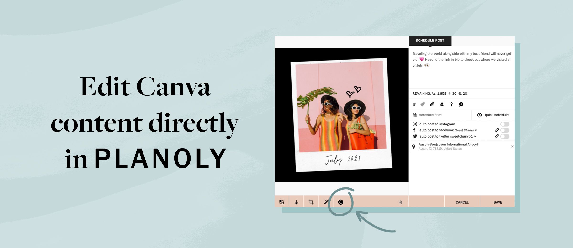 Join PLANOLY for Free!